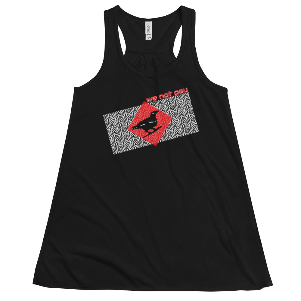 Dazzle Camo 2[point]0 Women's Flowy Racerback Tank